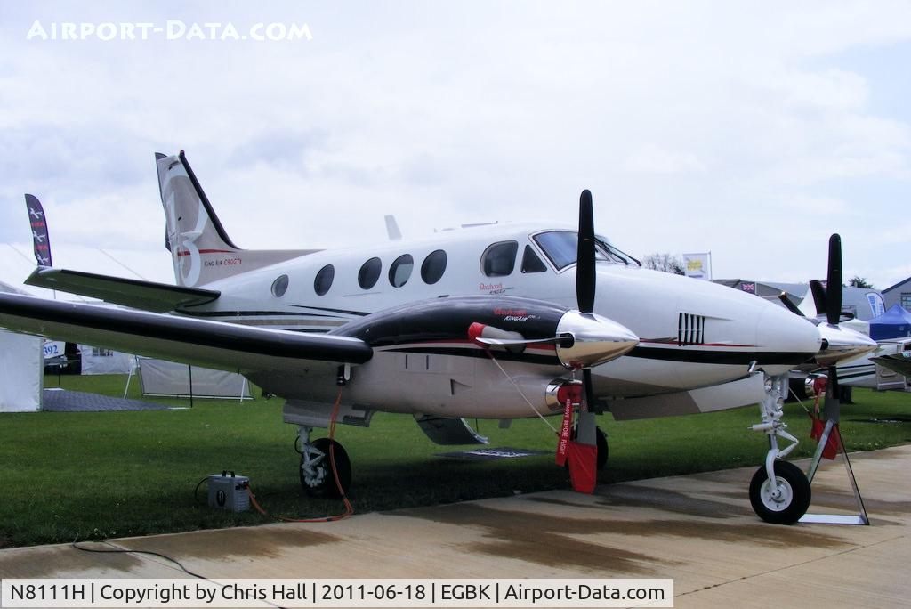 N8111H, Hawker Beechcraft C90GTI King Air C/N LJ-2011, at AeroExpo 2011