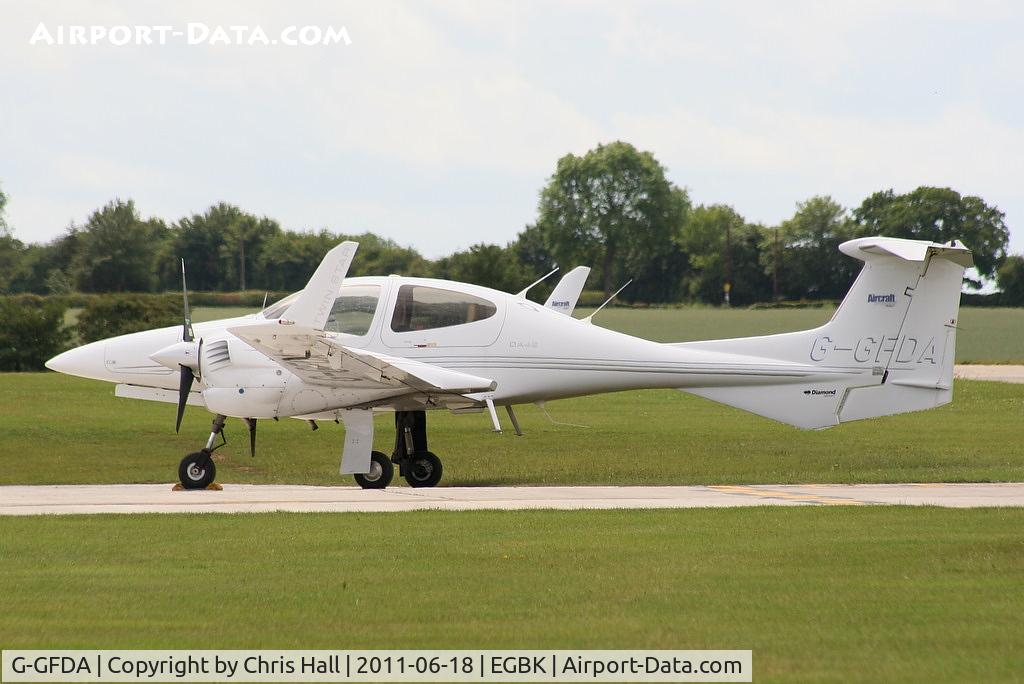 G-GFDA, 2006 Diamond DA-42 Twin Star C/N 42.187, at AeroExpo 2011