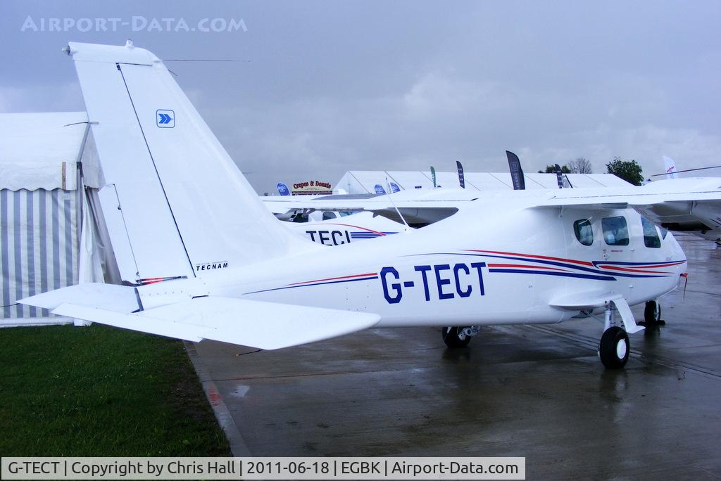 G-TECT, 2011 Tecnam P-2006T C/N 077, at AeroExpo 2011