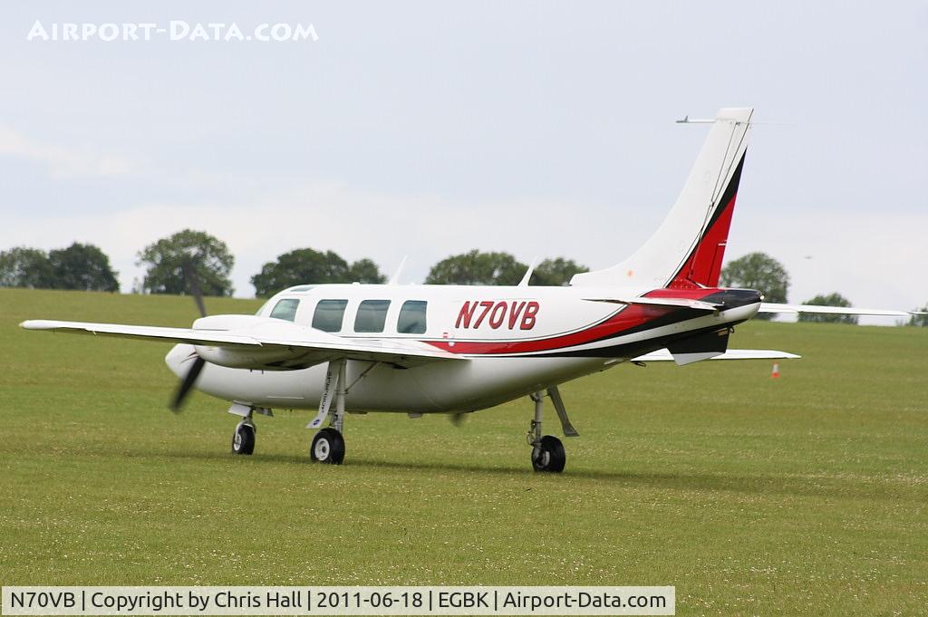 N70VB, 1977 Smith Aerostar 600 C/N 60-0446-150, at AeroExpo 2011
