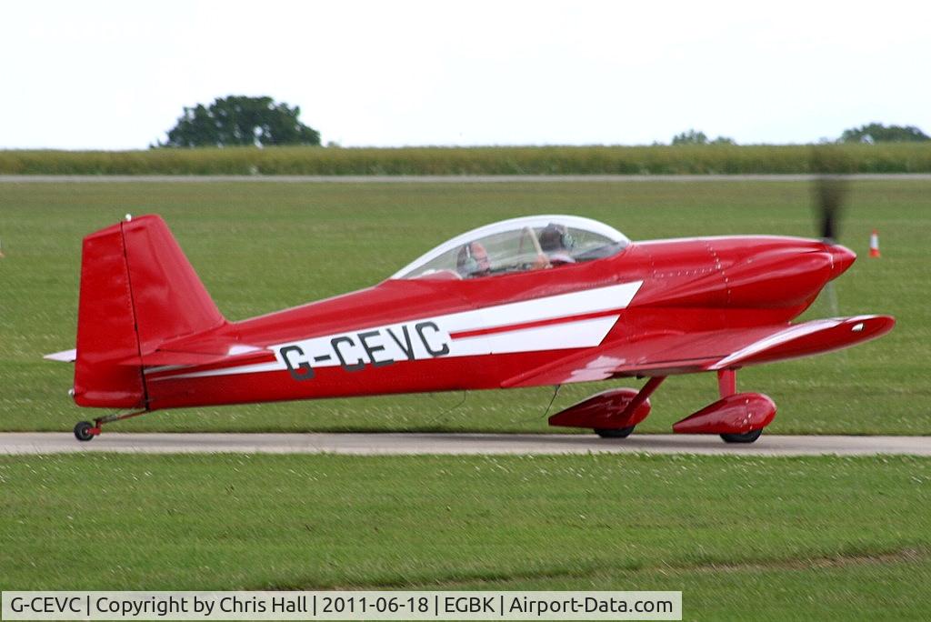 G-CEVC, 2007 Vans RV-4 C/N 2726, at AeroExpo 2011