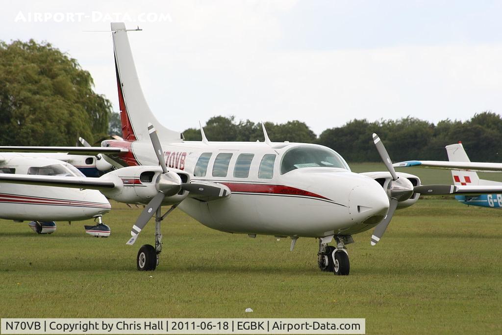 N70VB, 1977 Smith Aerostar 600 C/N 60-0446-150, at AeroExpo 2011