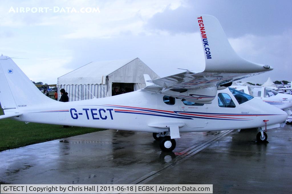 G-TECT, 2011 Tecnam P-2006T C/N 077, at AeroExpo 2011