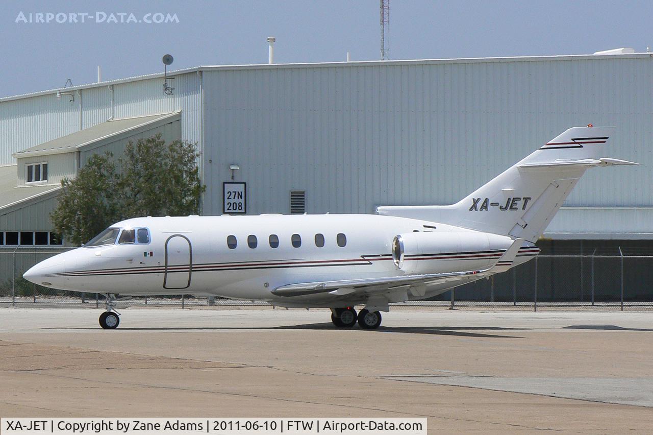 XA-JET, 2003 Raytheon Hawker 800XP C/N 258628, At Meacham Field - Fort Worth, TX