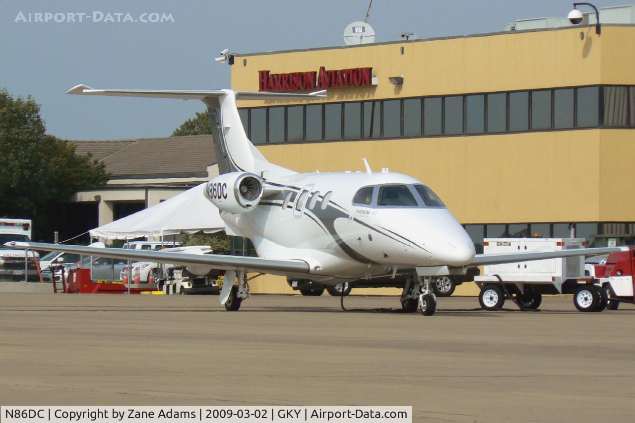 N86DC, 2010 Embraer EMB-500 Phenom 100 C/N 50000150, At Arlington Municipal Airport
