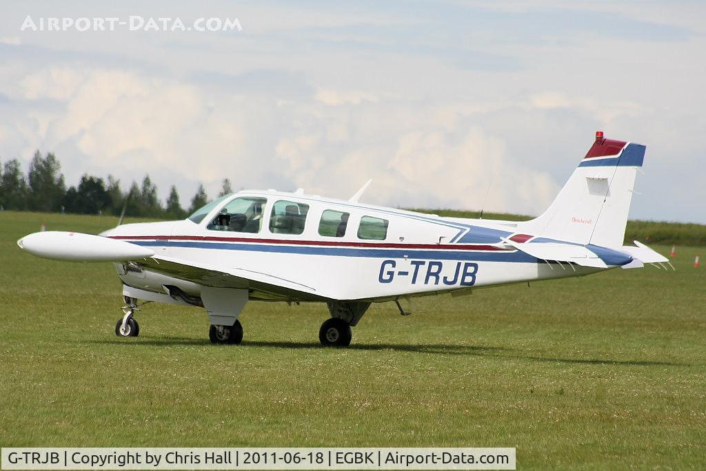 G-TRJB, 1992 Beech A36 Bonanza 36 C/N E-2719, at AeroExpo 2011