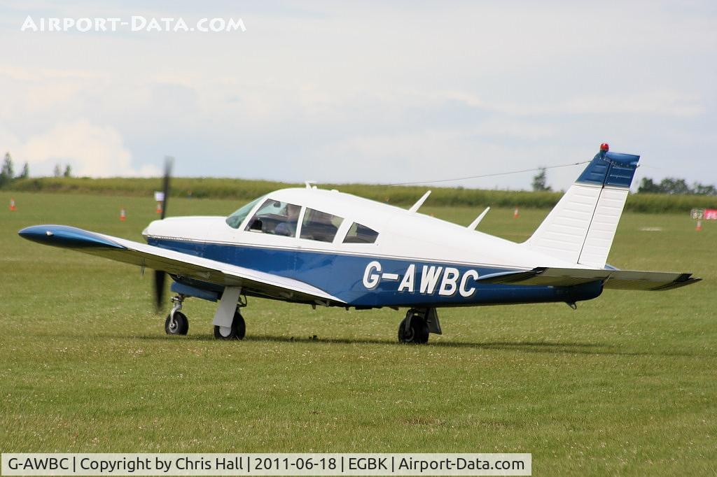 G-AWBC, 1968 Piper PA-28R-180 Cherokee Arrow C/N 28R-30572, at AeroExpo 2011