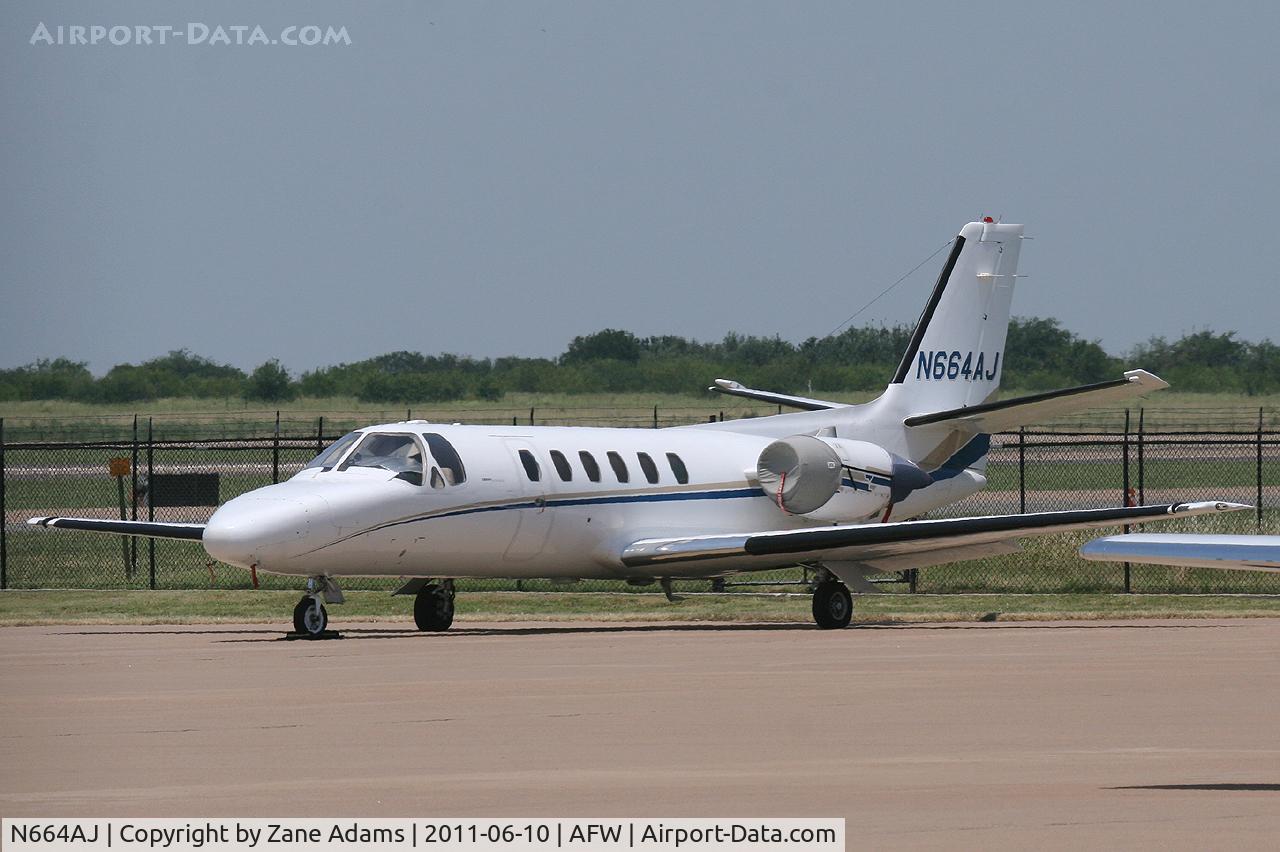 N664AJ, 1989 Cessna 550 C/N 550-0613, At Alliance Airport - Fort Worth, TX