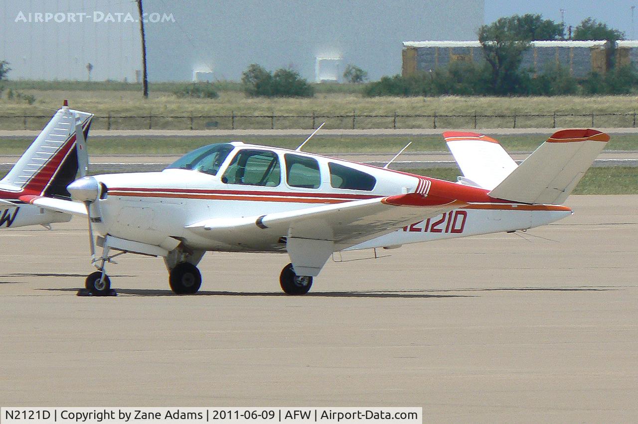N2121D, 1953 Beech D35 C/N D-3466, At Alliance Airport - Fort Worth, TX