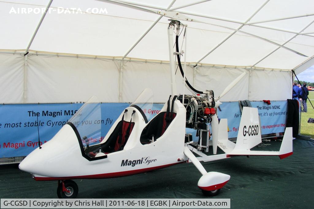 G-CGSD, 2010 Magni Gyro M-16C Tandem Trainer C/N 16-10-6084, at AeroExpo 2011