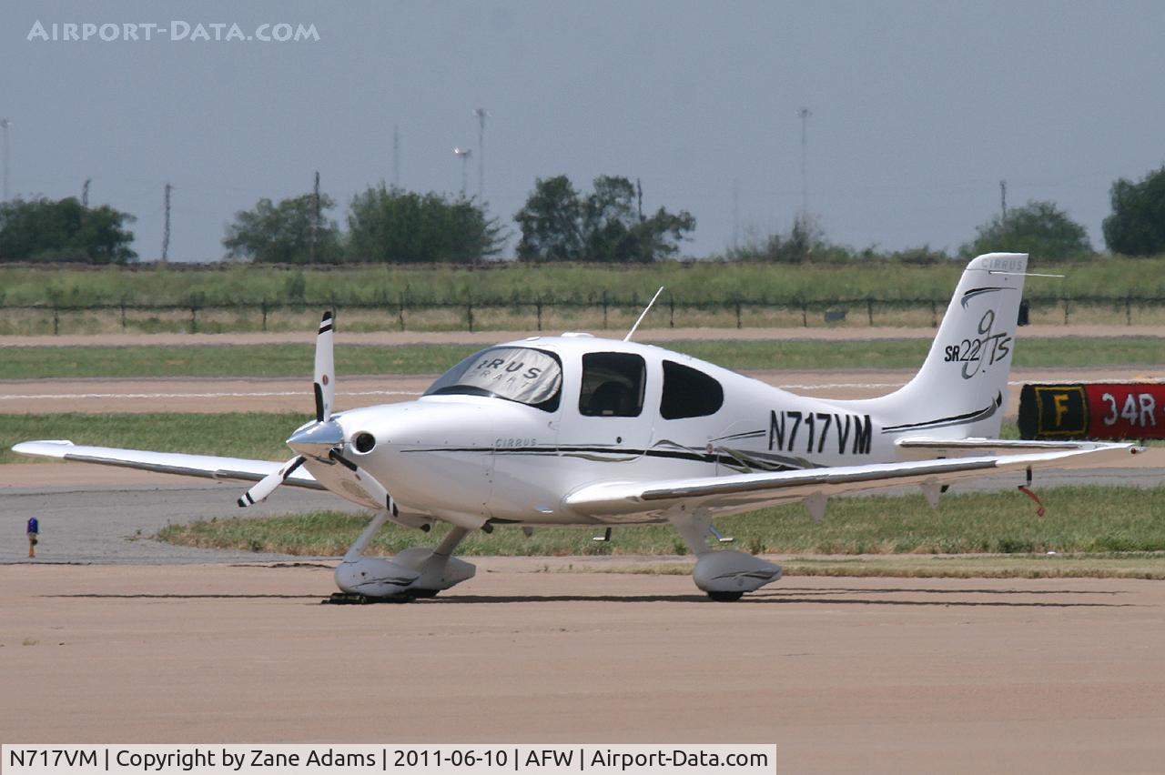N717VM, 2007 Cirrus SR22 GTS C/N 2364, At Alliance Airport - Fort Worth, TX