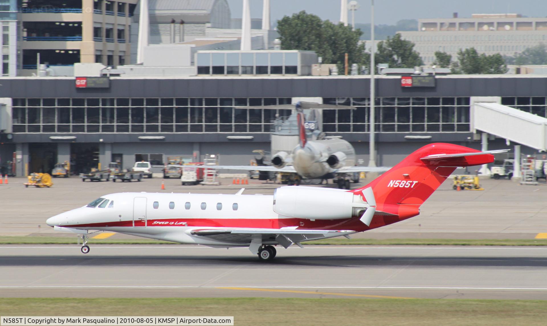 N585T, 2002 Cessna 750 Citation X Citation X C/N 750-0197, Cessna 750