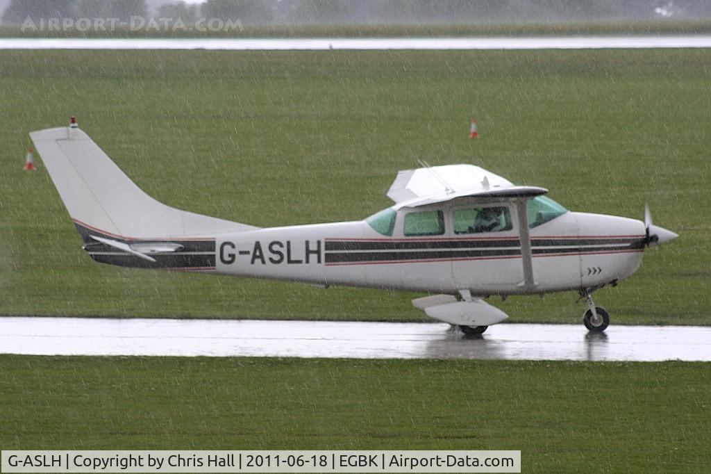 G-ASLH, 1963 Cessna 182F Skylane C/N 182-54905, at AeroExpo 2011