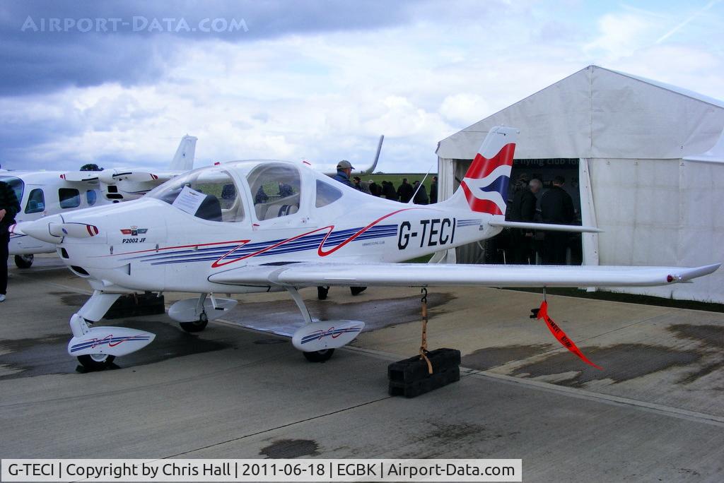 G-TECI, 2010 Tecnam P-2002JF Sierra C/N 127, at AeroExpo 2011