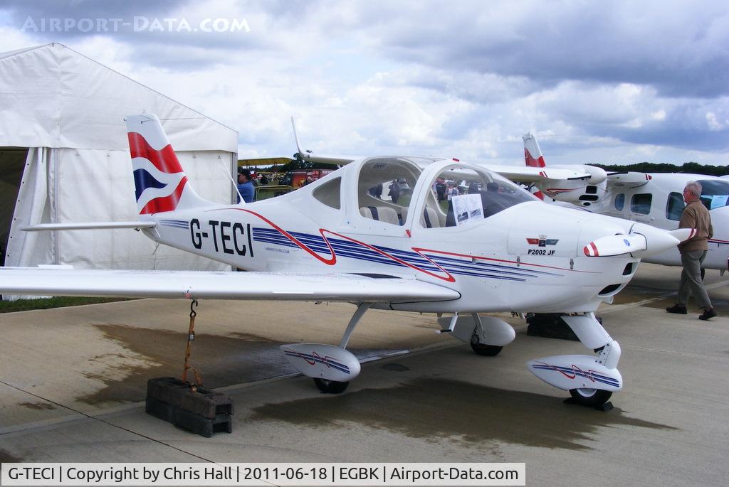 G-TECI, 2010 Tecnam P-2002JF Sierra C/N 127, at AeroExpo 2011