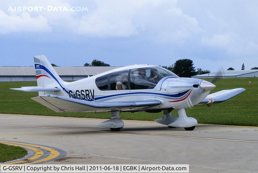 G-GSRV, 1999 Robin DR-500 President C/N 0009, at AeroExpo 2011