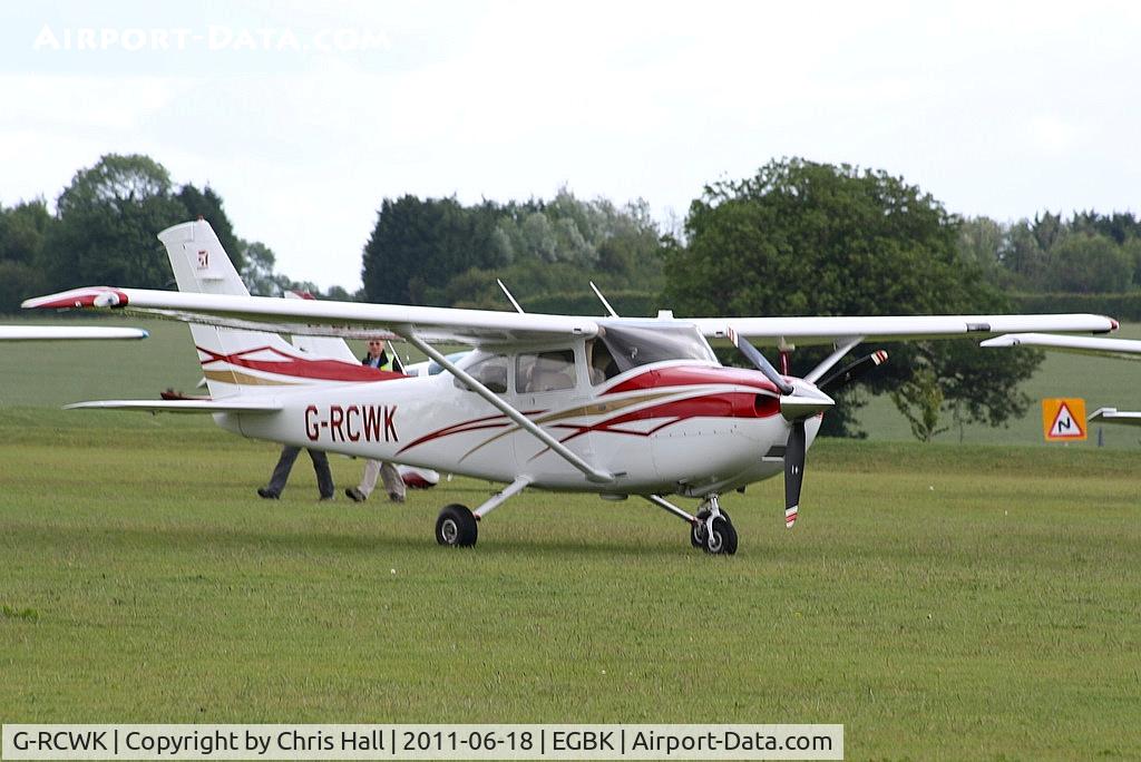 G-RCWK, 2007 Cessna 182T Skylane Skylane C/N 18281982, at AeroExpo 2011