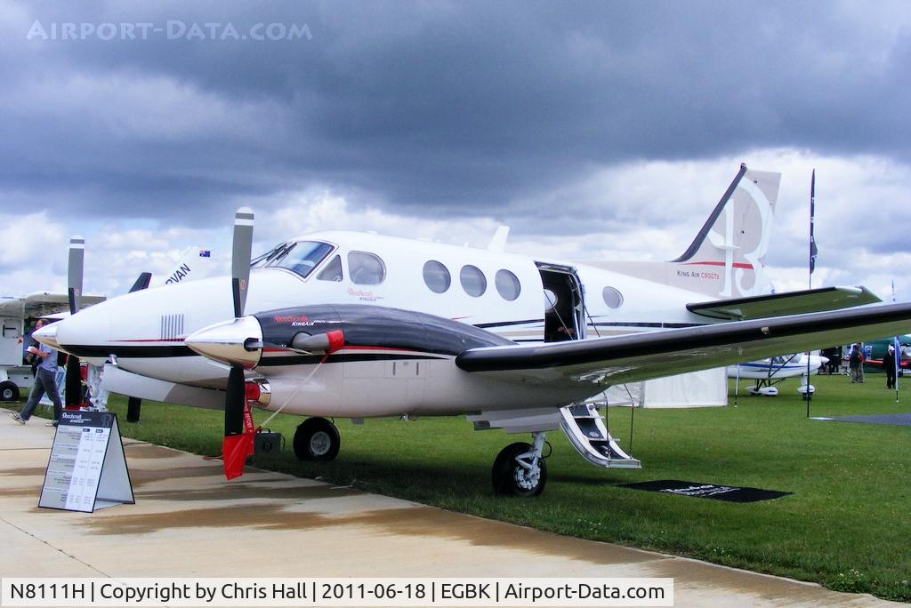 N8111H, Hawker Beechcraft C90GTI King Air C/N LJ-2011, at AeroExpo 2011
