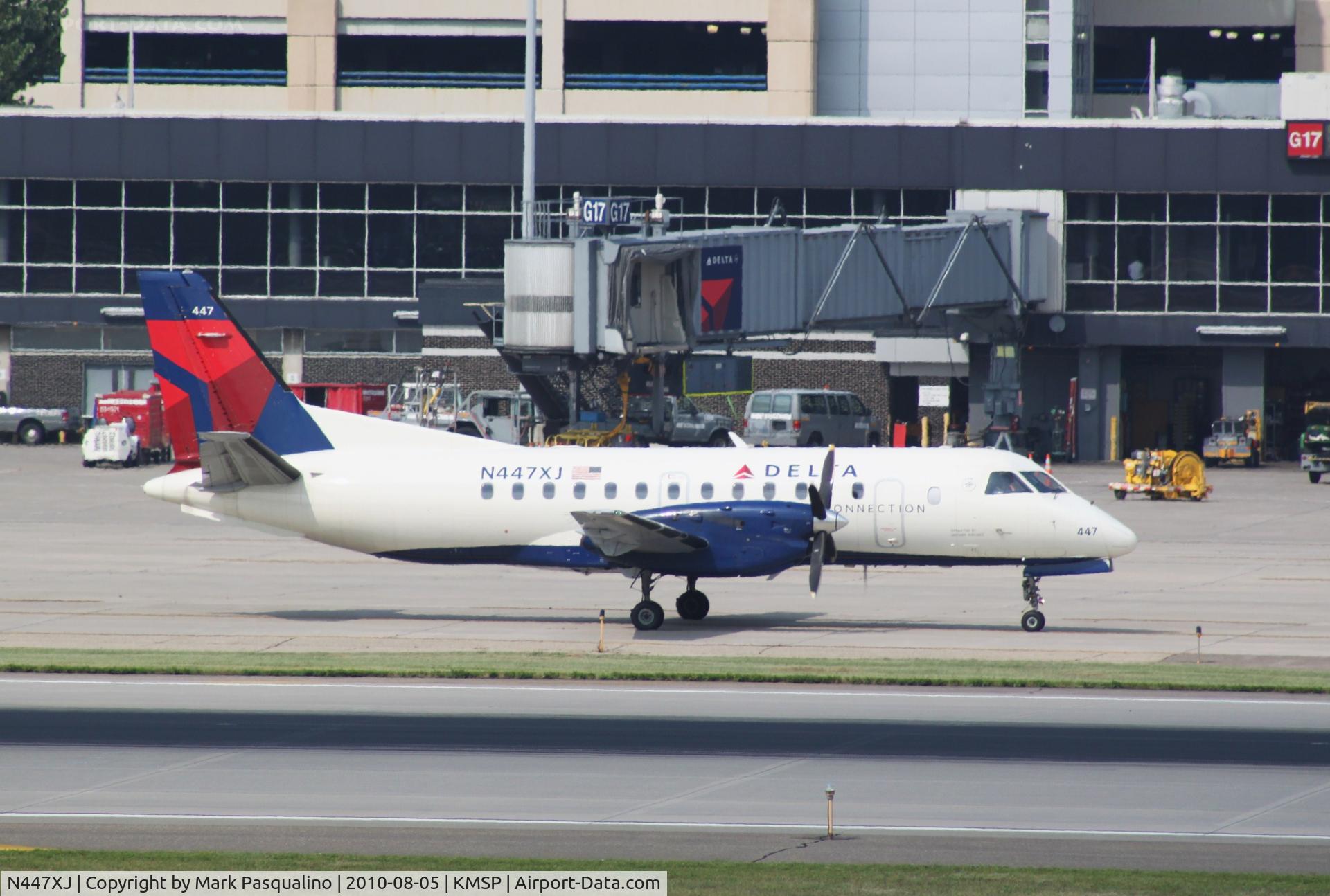 N447XJ, 1998 Saab 340B C/N 340B-447, SAAB 340B