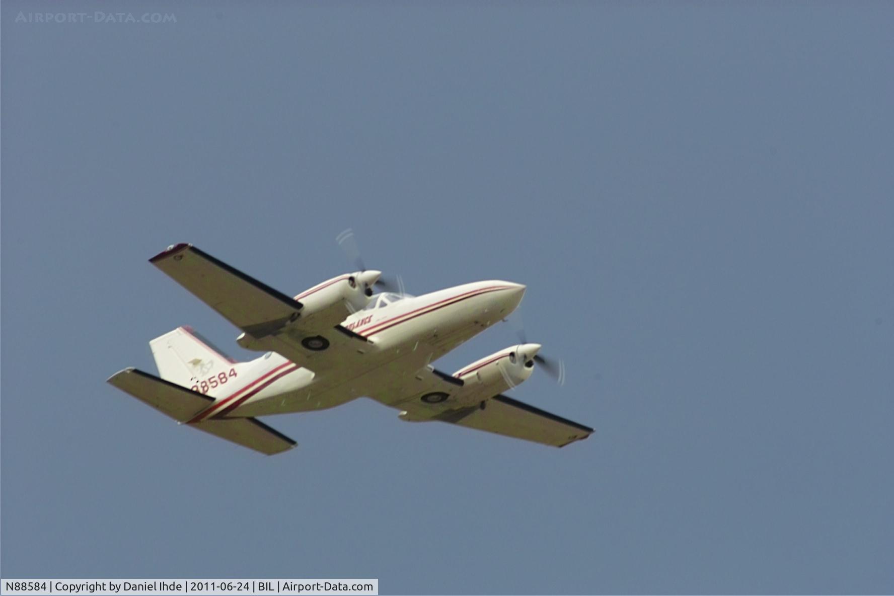 N88584, 1979 Cessna 421C Golden Eagle C/N 421C0642, Cessna 421 Air Ambulance @ BIL