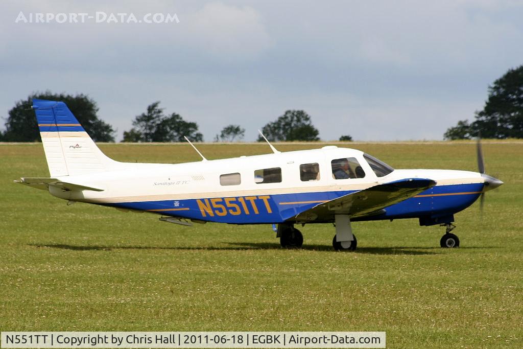 N551TT, 1997 Piper PA-32R-301T Turbo Saratoga C/N 3257026, at AeroExpo 2011