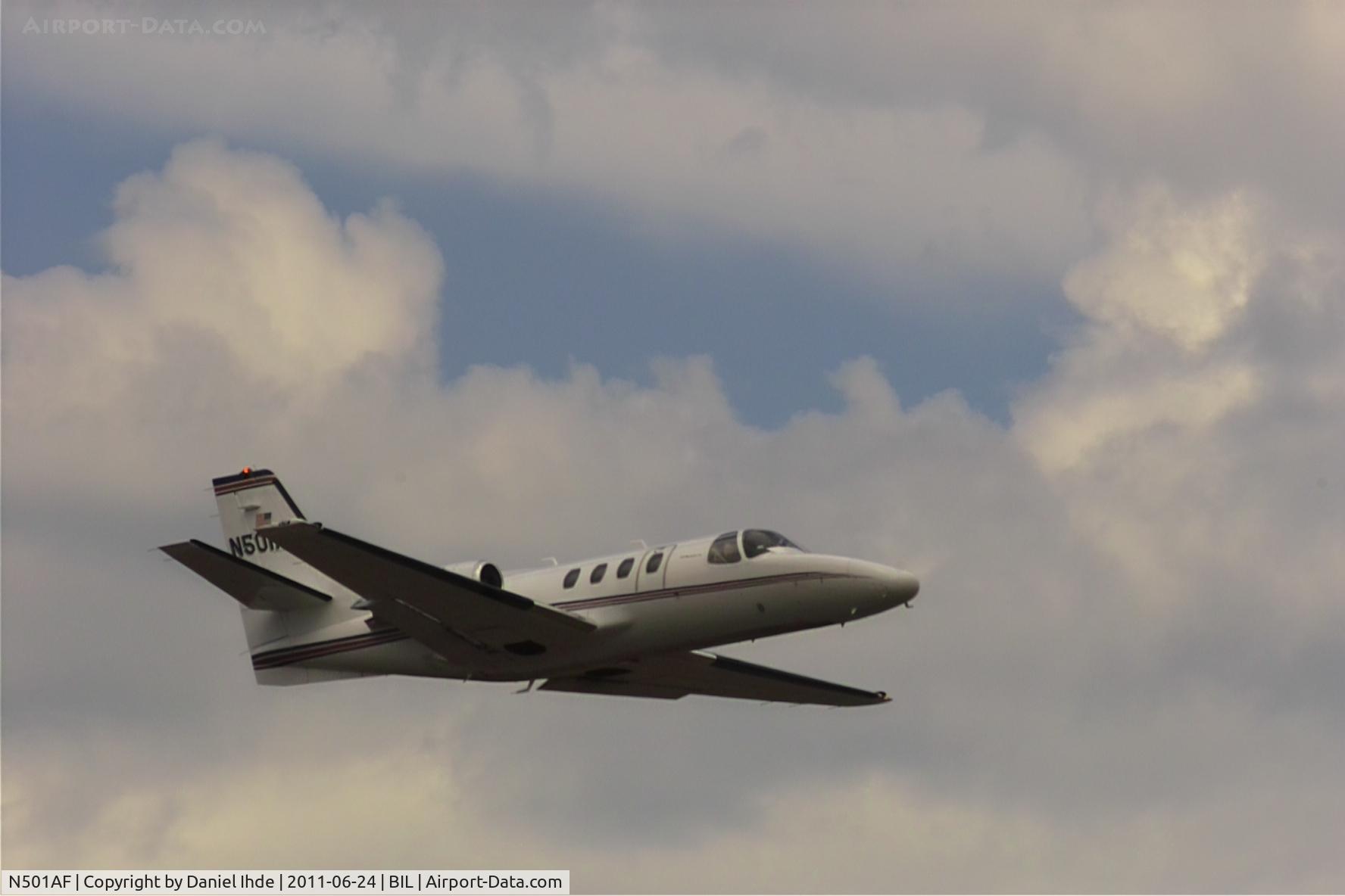 N501AF, 1979 Cessna 501 C/N 501-0139, Citation @ BIL