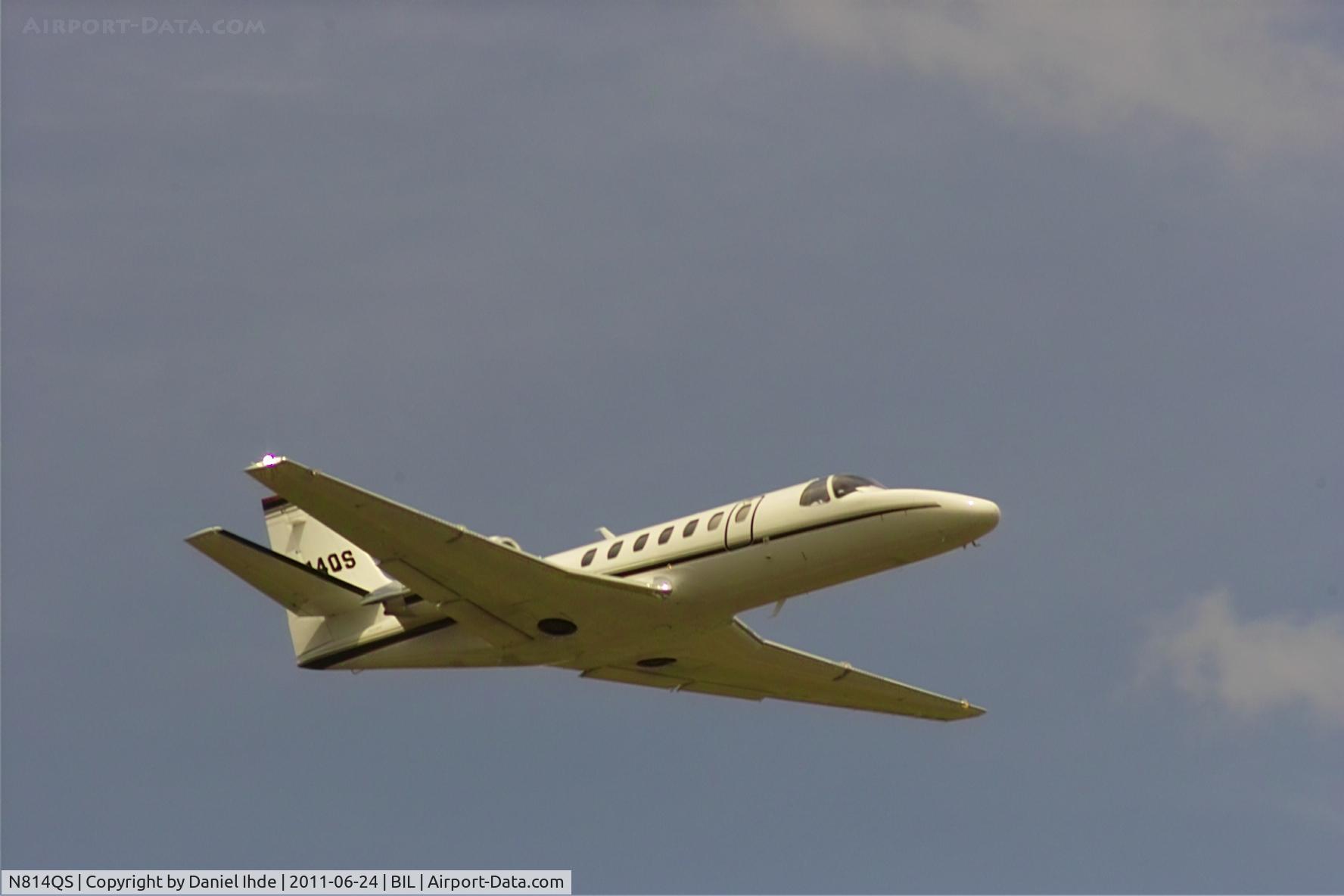 N814QS, 2007 Cessna 560 C/N 560-0776, Citation @ BIL