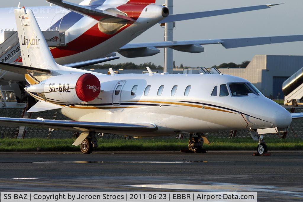 S5-BAZ, 2002 Cessna 560XL Citation Excel C/N 560-5236, ebbr-abelag