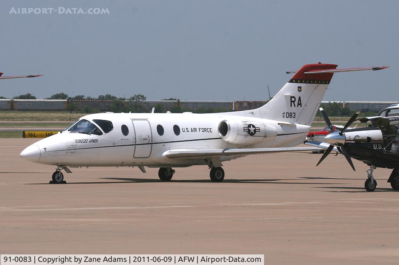 91-0083, 1991 Beechcraft T-1A Jayhawk C/N TT-24, At Alliance Airport - Fort Worth, TX