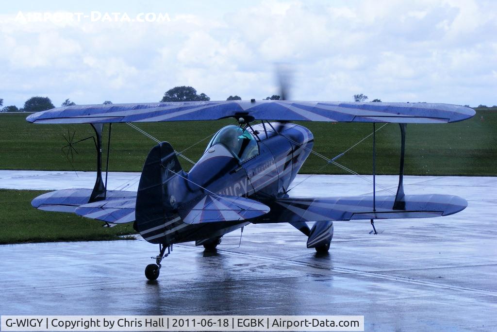 G-WIGY, 1991 Pitts S-1S Special C/N 7-0115, at AeroExpo 2011