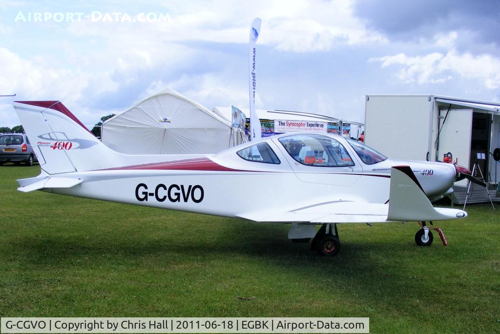 G-CGVO, 2011 Alpi Aviation Pioneer 400 C/N LAA 364-15006, at AeroExpo 2011