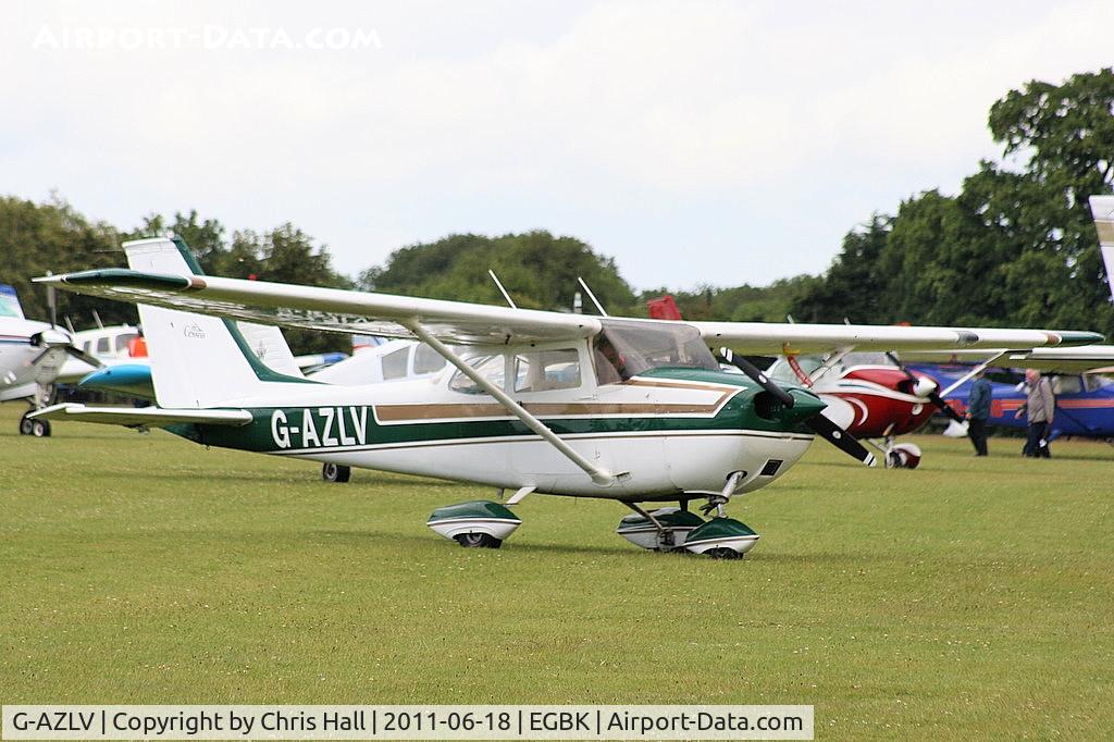 G-AZLV, 1969 Cessna 172K Skyhawk C/N 17257908, at AeroExpo 2011