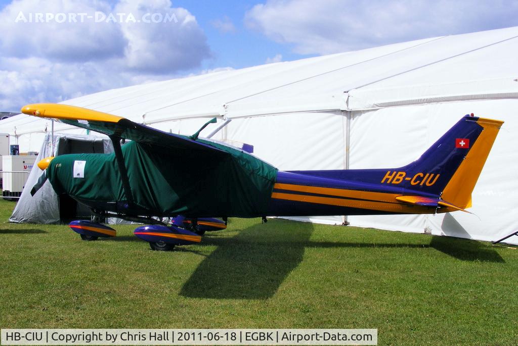 HB-CIU, 1973 Reims FR172J Reims Rocket C/N 0437, at AeroExpo 2011