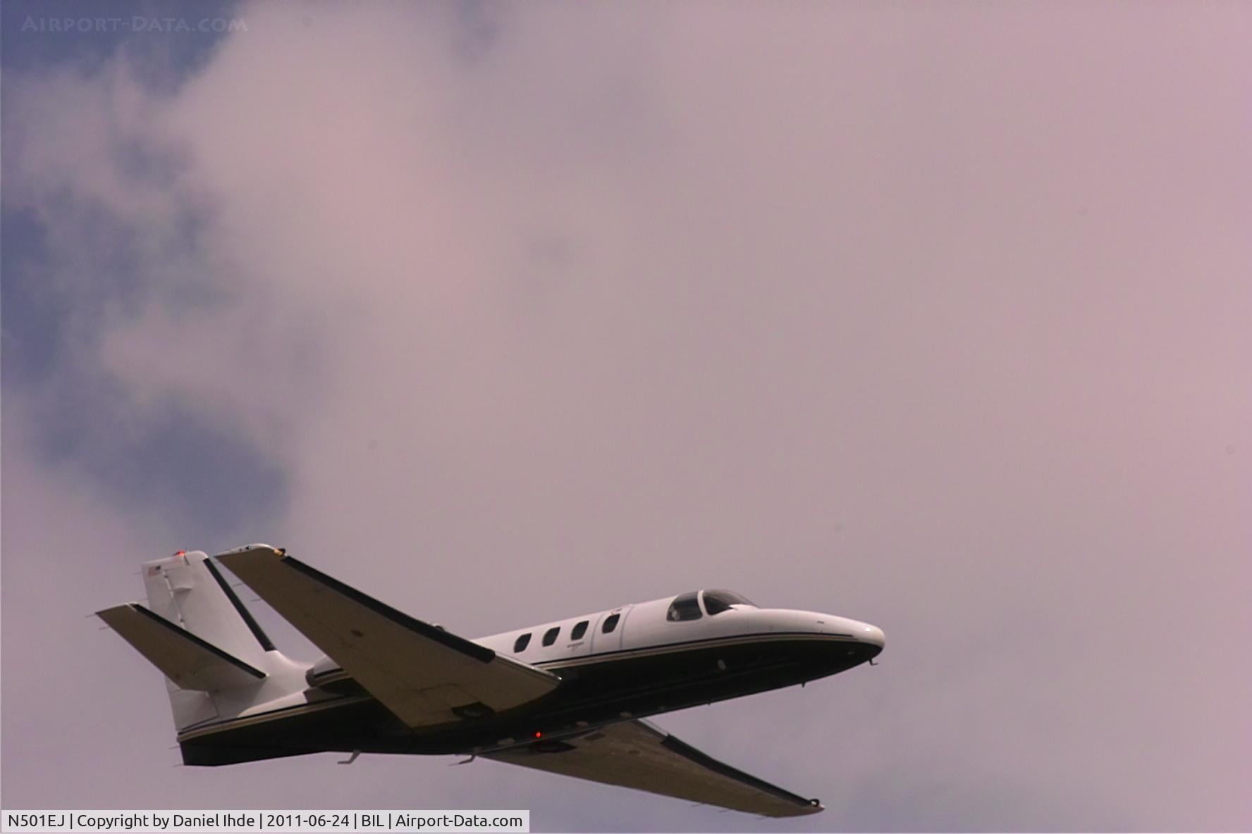 N501EJ, 1973 Cessna 500 Citation C/N 500-0119, Edwards Jet Citation @ BIL
