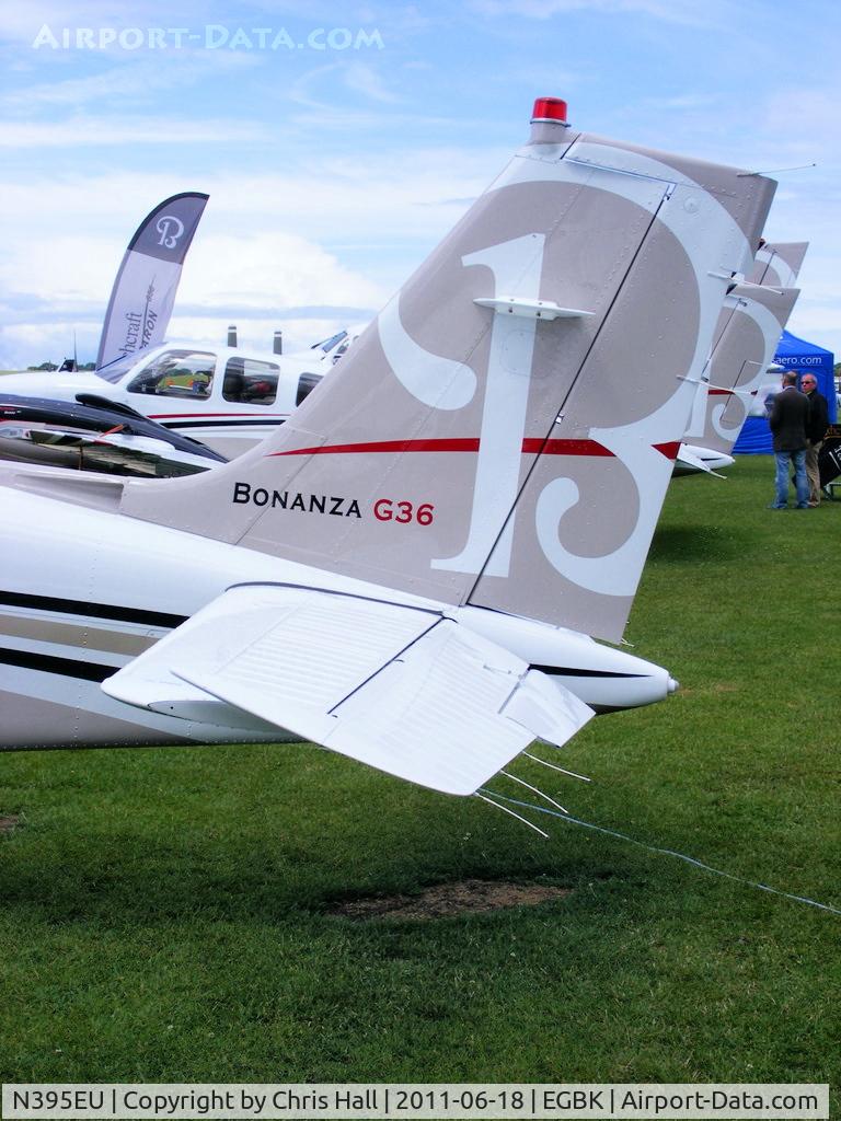 N395EU, 2011 Hawker Beechcraft Corp G36 Bonanza C/N E-3951, Displayed at AeroExpo 2011