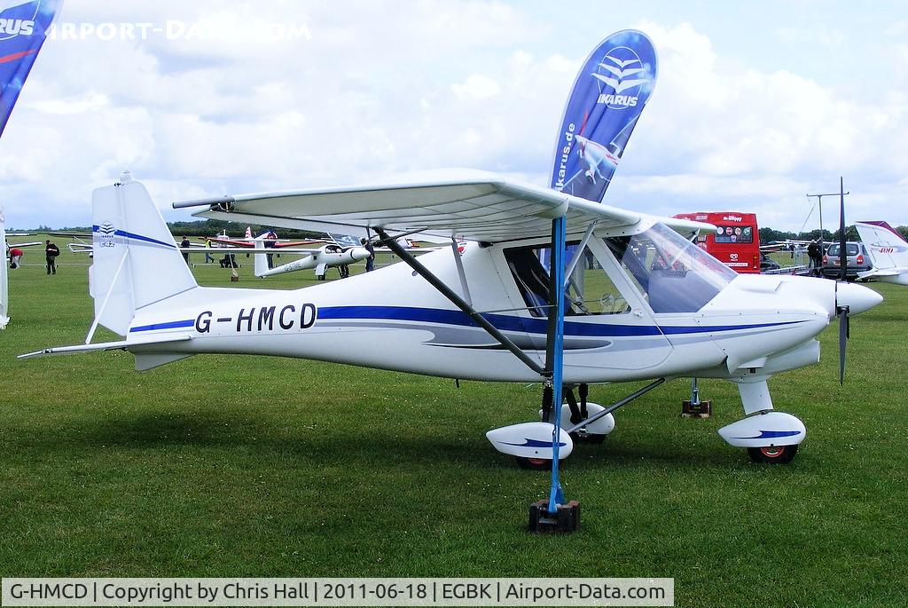 G-HMCD, 2011 Comco Ikarus C42 FB80 Bravo C/N 1103-7142, at AeroExpo 2011