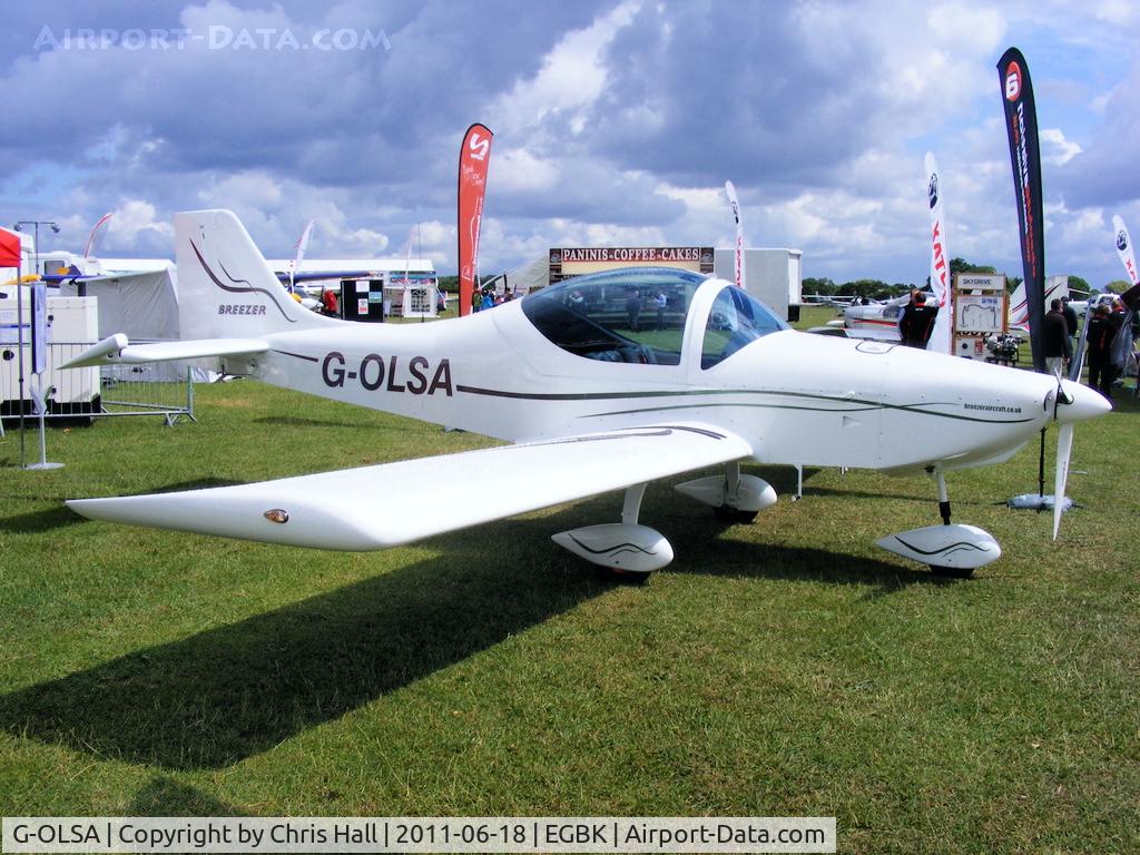 G-OLSA, 2010 Aerostyle B600 C/N 014LSA, at AeroExpo 2011