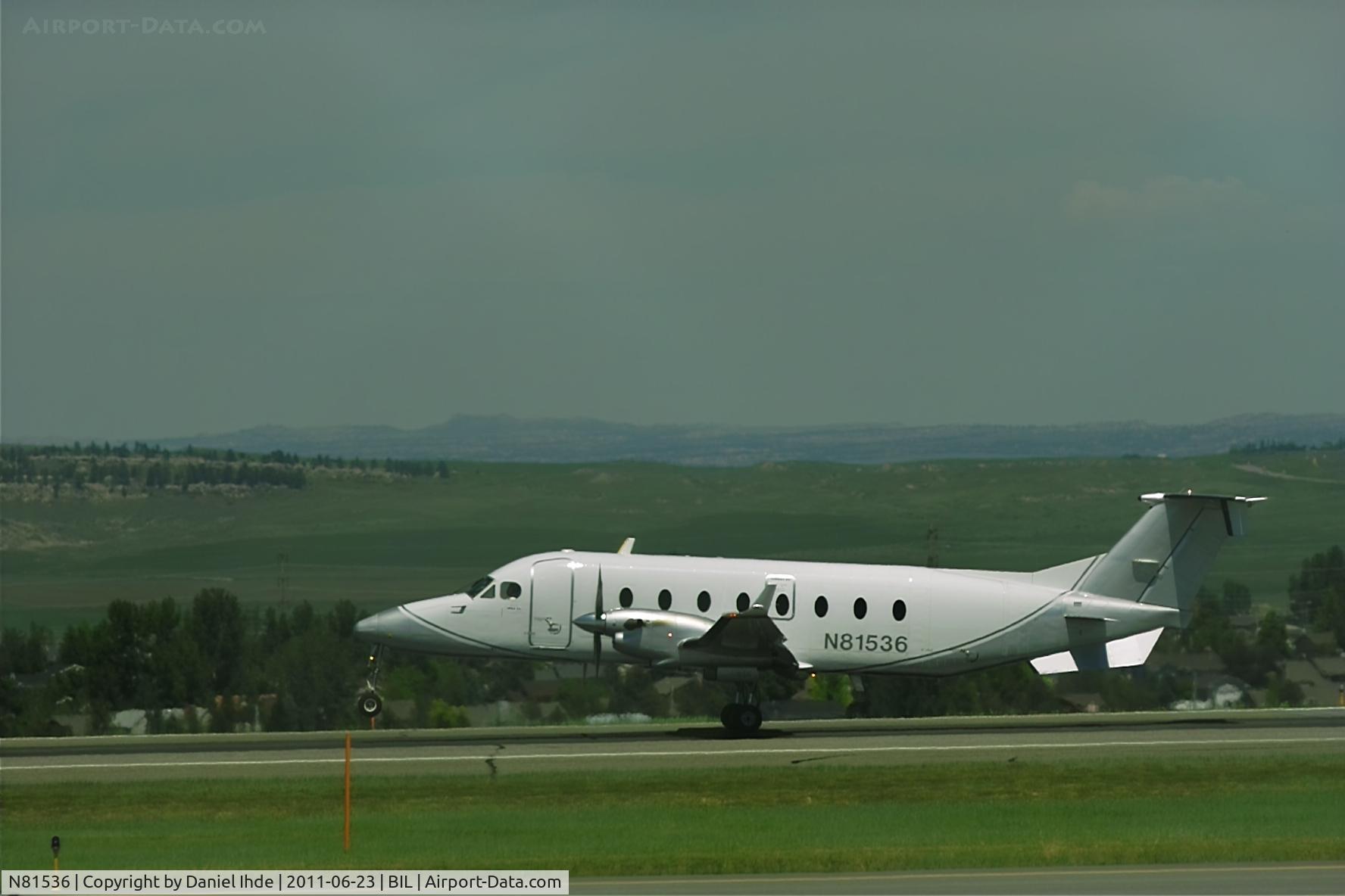 N81536, 1995 Beech 1900D C/N UE-152, Gulfstream Air Beech 1900 @ BIL