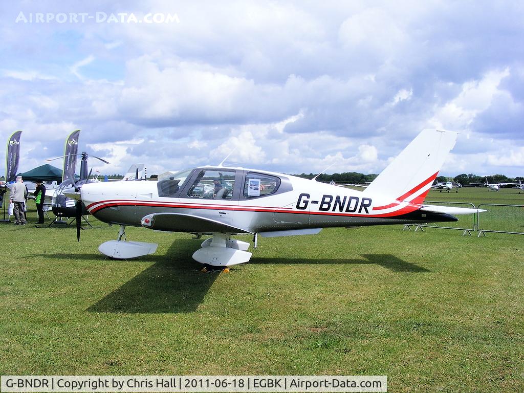 G-BNDR, 1987 Socata TB-10 Tobago C/N 740, at AeroExpo 2011