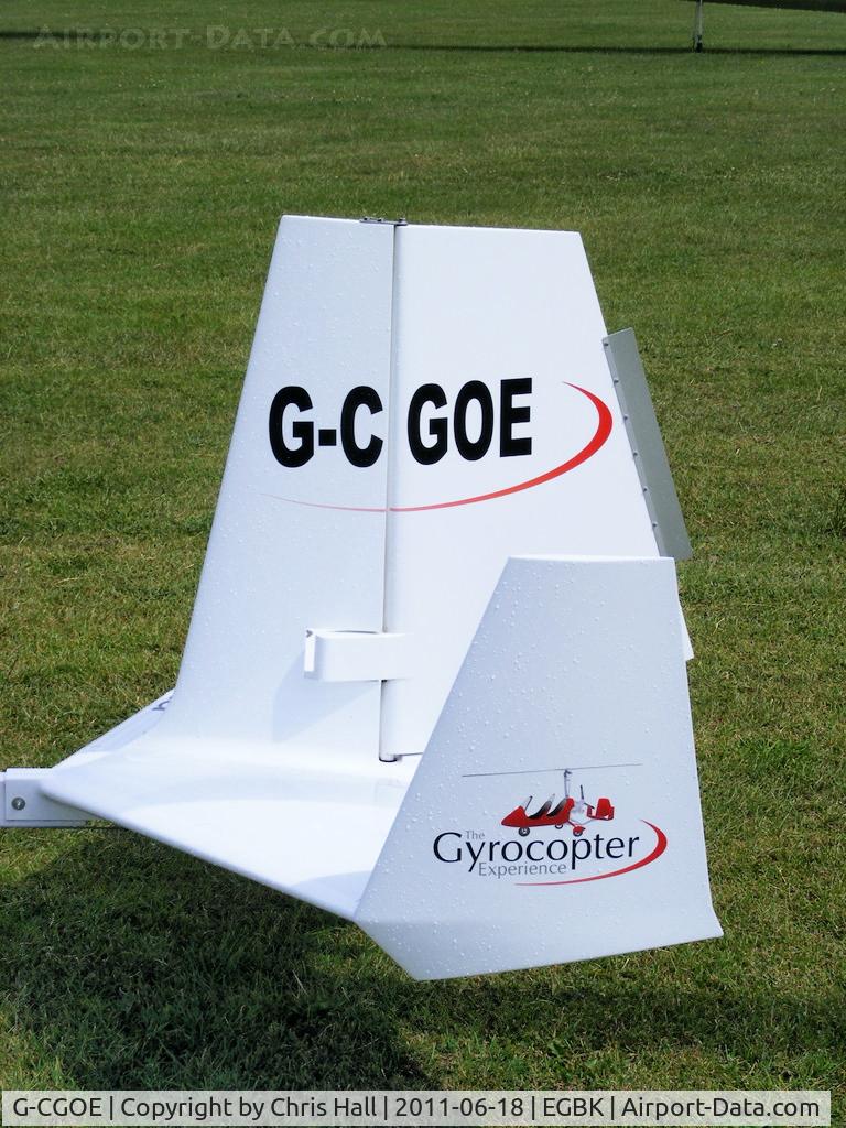 G-CGOE, 2010 Magni Gyro M-16C Tandem Trainer C/N 16-10-5834, at AeroExpo 2011