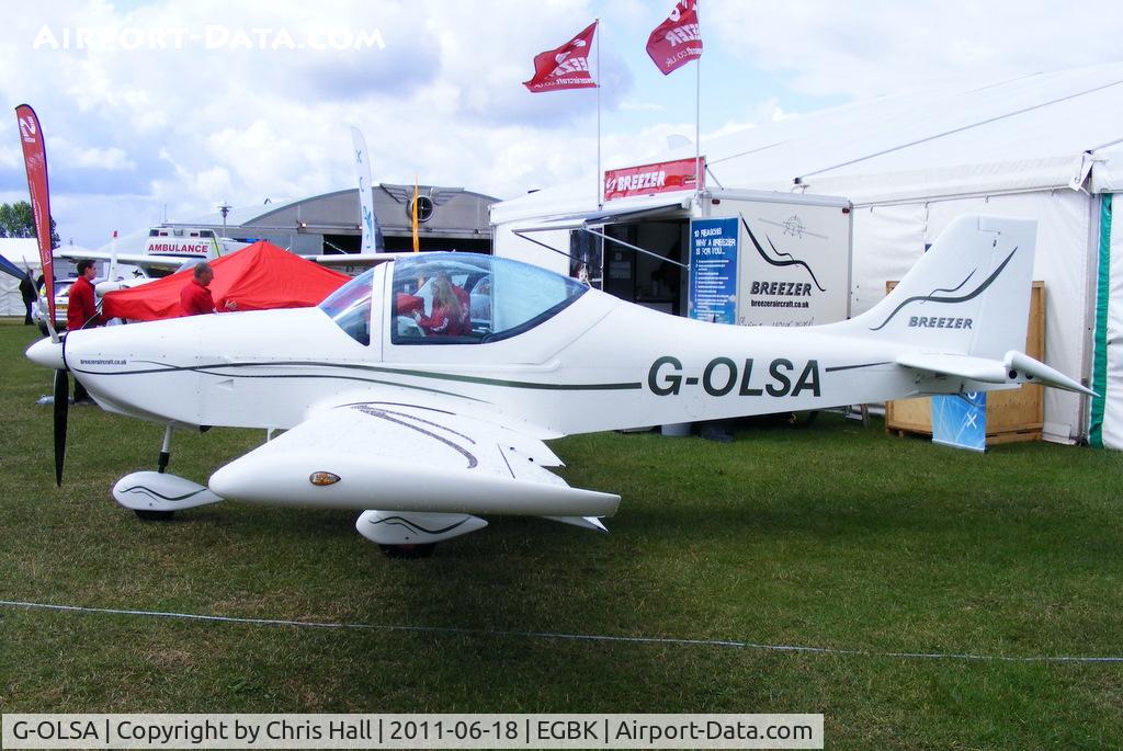 G-OLSA, 2010 Aerostyle B600 C/N 014LSA, at AeroExpo 2011