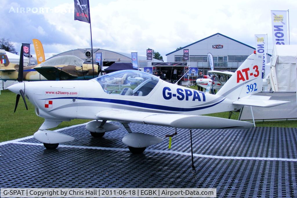 G-SPAT, 2003 Aero AT-3 R100 C/N AT3-008, at AeroExpo 2011