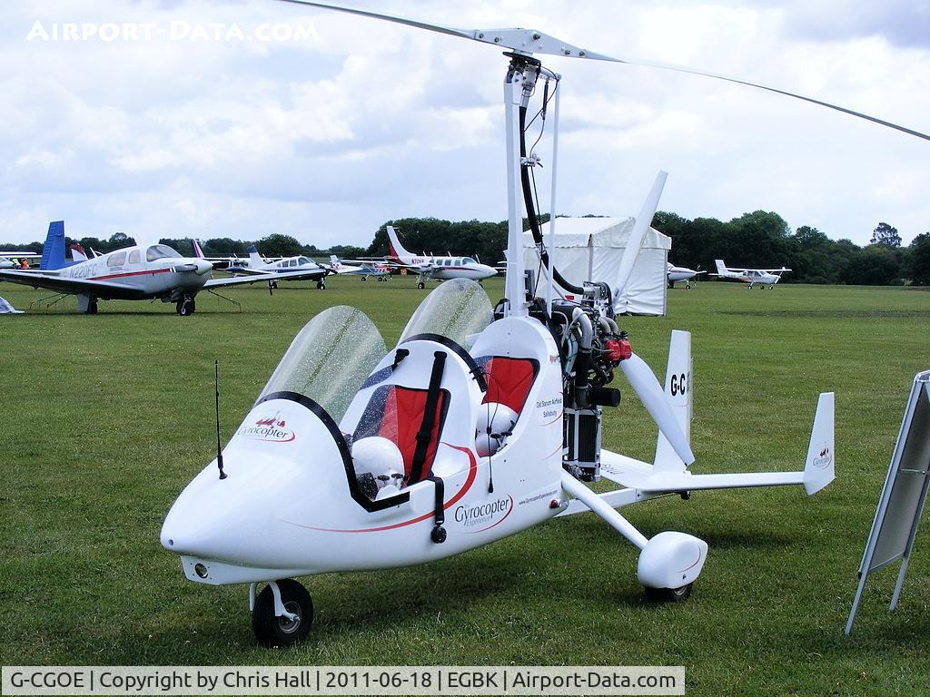 G-CGOE, 2010 Magni Gyro M-16C Tandem Trainer C/N 16-10-5834, at AeroExpo 2011