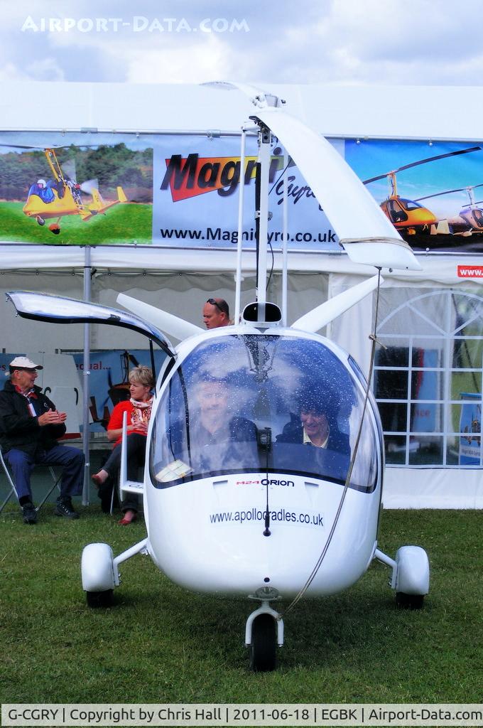 G-CGRY, 2010 Magni Gyro M-24C Orion C/N 24-10-6134, at AeroExpo 2011