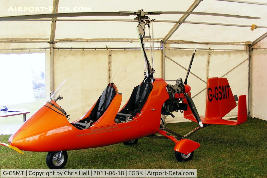 G-GSMT, 2008 Rotorsport UK MTOsport C/N RSUK/MTOS/001, at AeroExpo 2011