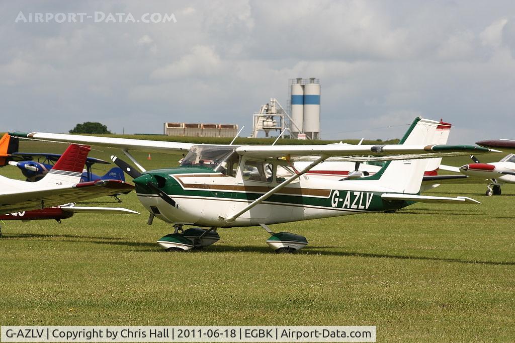 G-AZLV, 1969 Cessna 172K Skyhawk C/N 17257908, at AeroExpo 2011