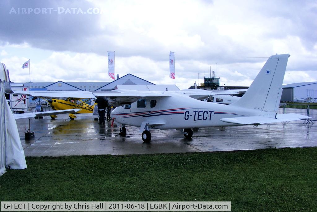 G-TECT, 2011 Tecnam P-2006T C/N 077, at AeroExpo 2011