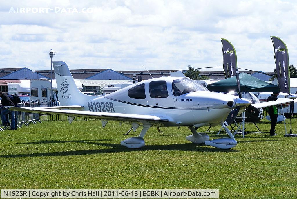 N192SR, 2007 Cirrus SR22 G3 GTSX Turbo C/N 2467, at AeroExpo 2011