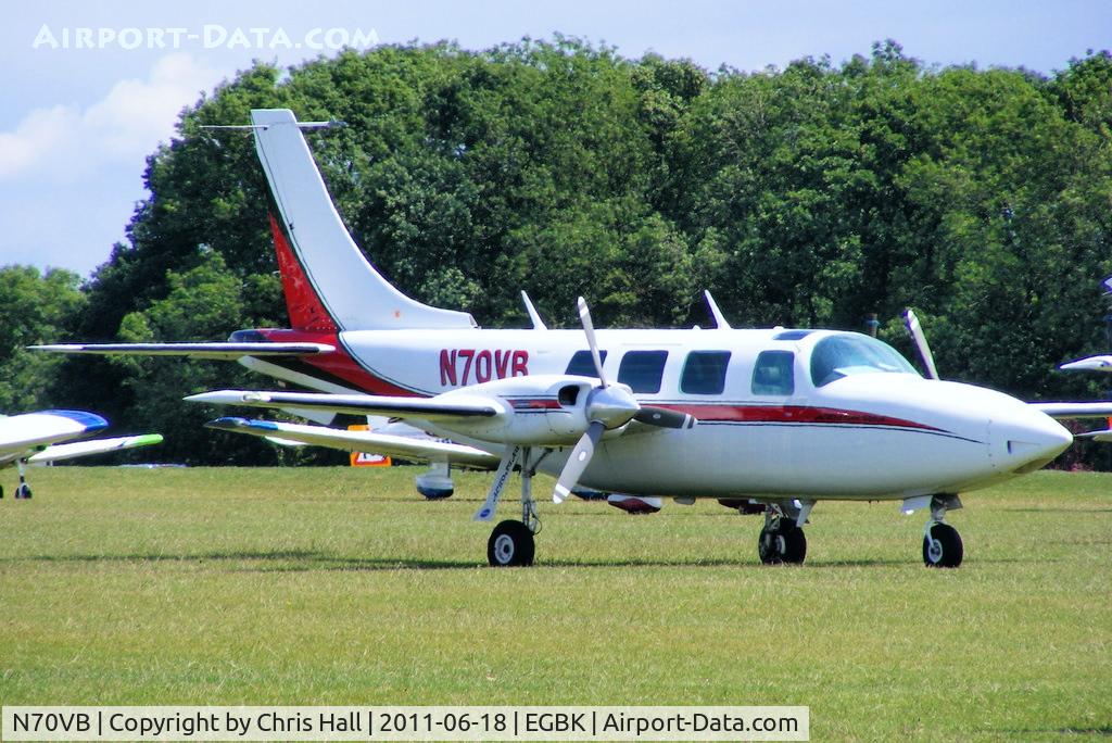 N70VB, 1977 Smith Aerostar 600 C/N 60-0446-150, at AeroExpo 2011