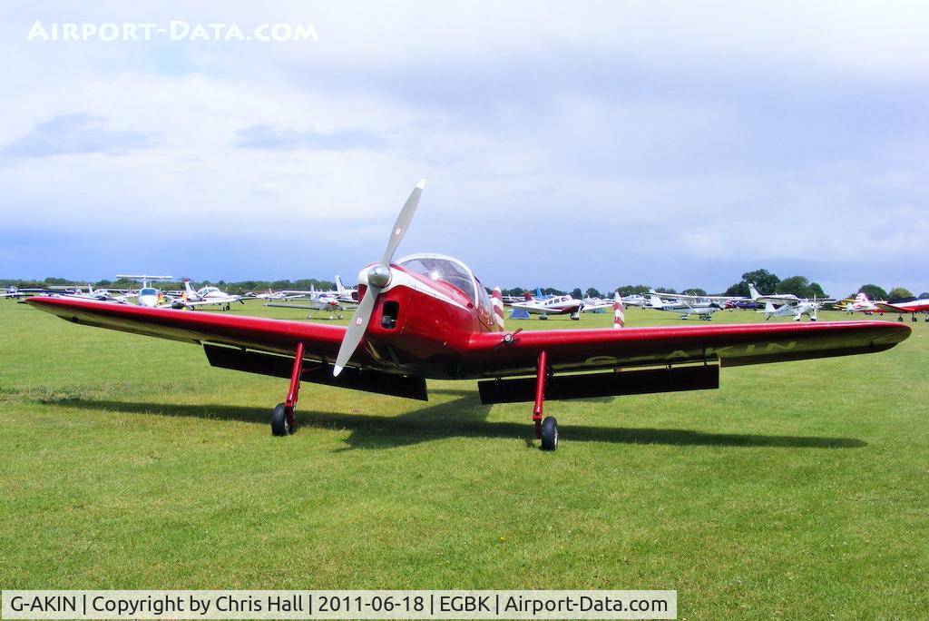 G-AKIN, 1947 Miles M38 Messenger 2A C/N 6728, at AeroExpo 2011